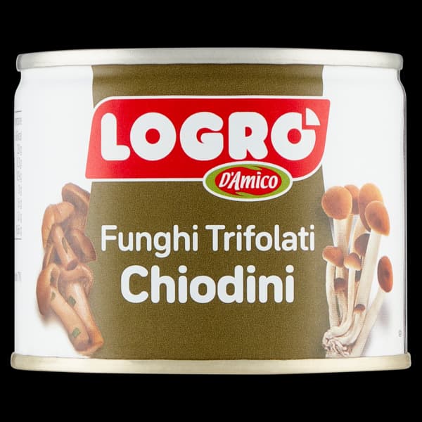 FUNGHI CHIODINI LOGRO TRIFOLATI 180 GR