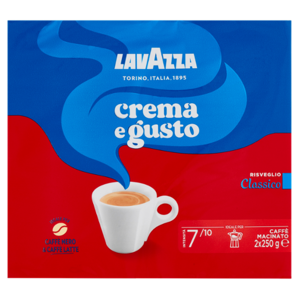 CAFFE' LAVAZZA CREMA E GUSTO BIPACK 2X250G