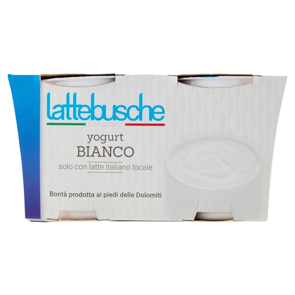 BUSCHE YOGURT NATURALE INTERO X 2 X 125 GR