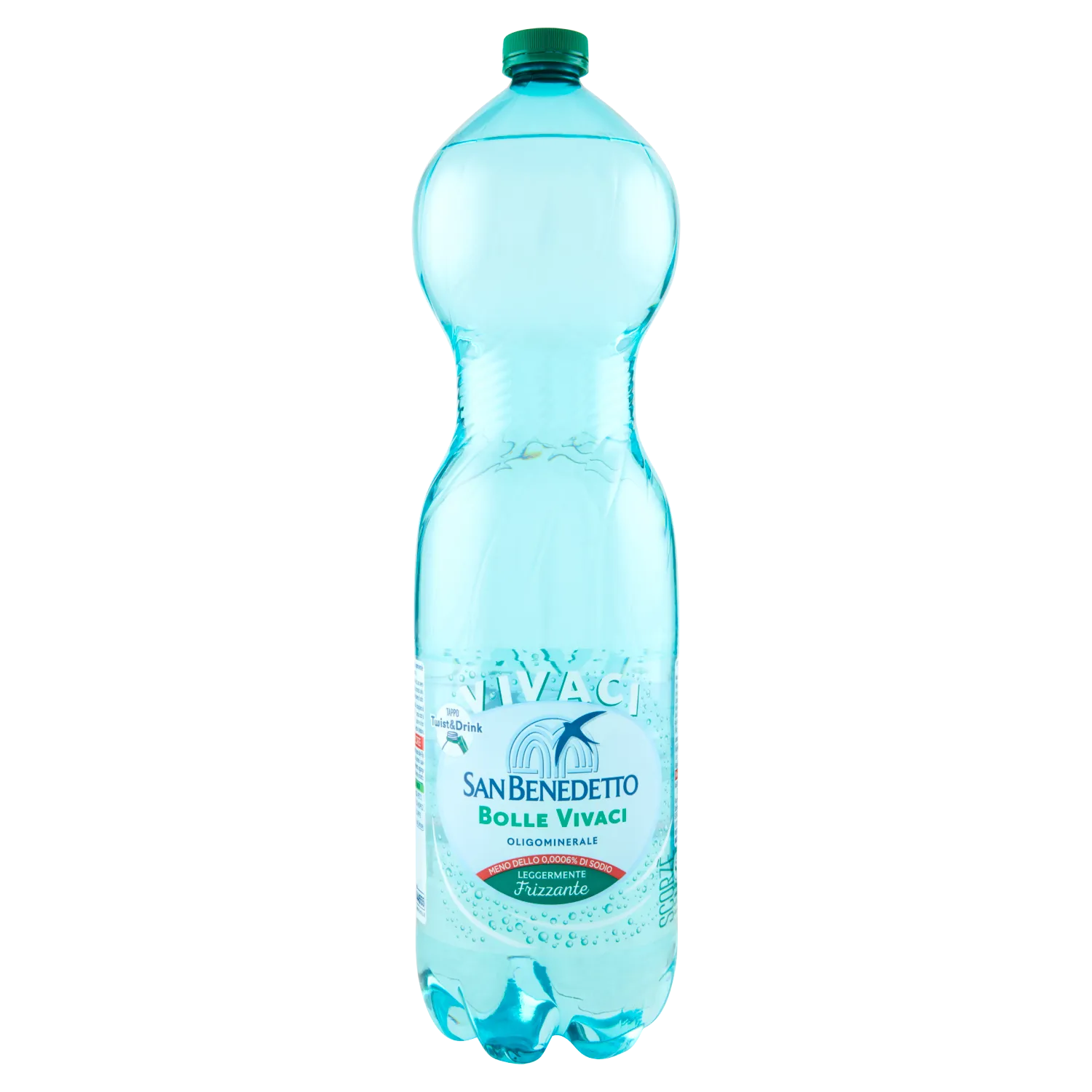 SAN BENEDETTO ACQUA LEGGERMENTE FRIZZANTE 1500 ML