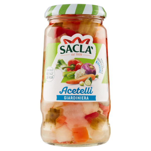 GIARDINIERA ACETELLI SACLA 290 G 290 GR