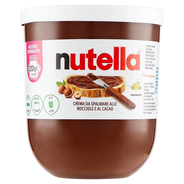 FERRERO NUTELLA BICCHIERE BIBITA 220G