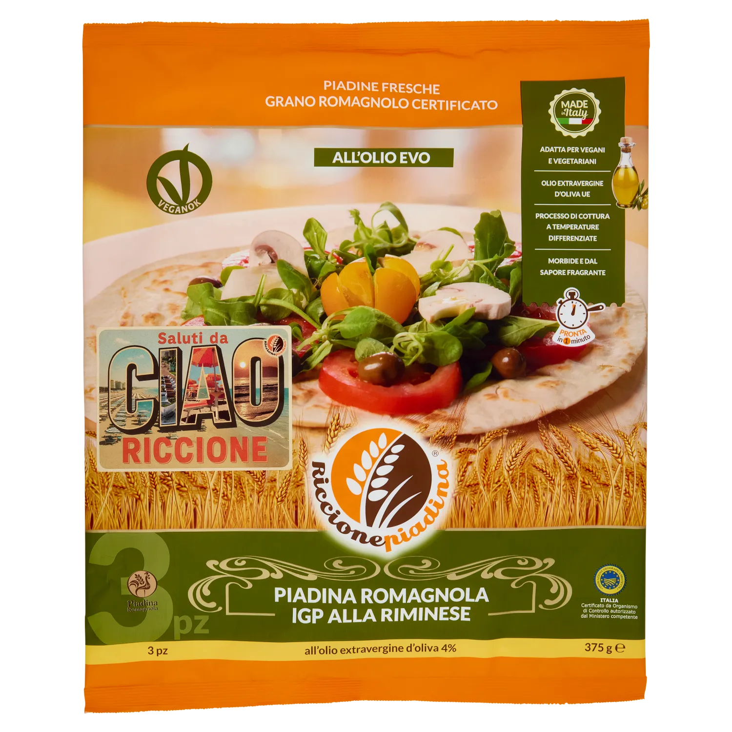 RICCIONE PIADINA OLIO