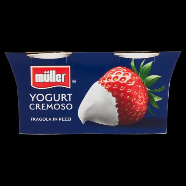 Yogurt Muller Fragola gr 125 x 2