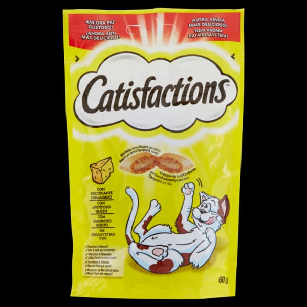 Catisfaction Snack Formaggio gr 60