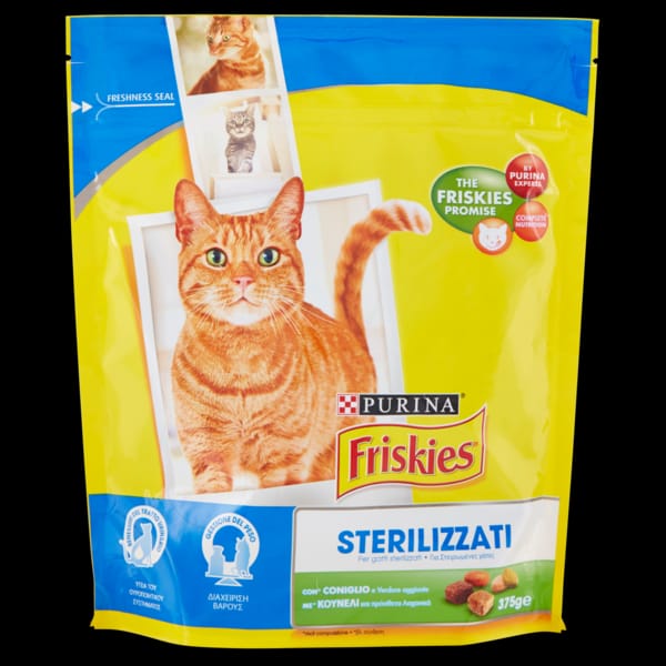 Friskies Sterilized Pollo Tac+verd 375 gr