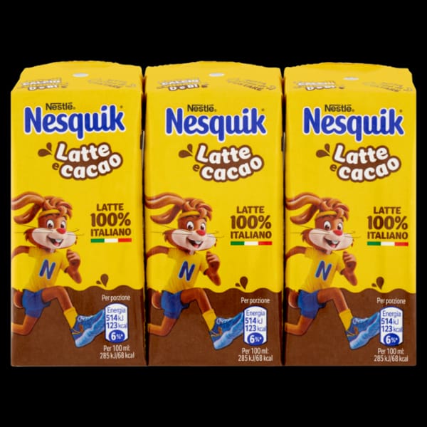 Nesquik Latte e Cioccolato x3 180 ml