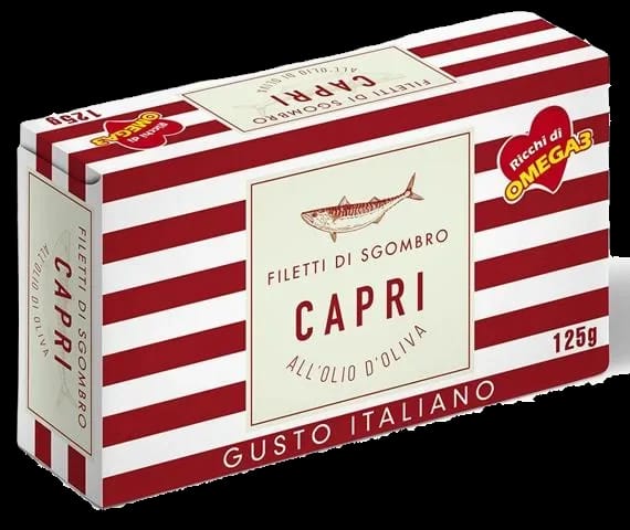 Capri Sgombro in Scatola 125 gr