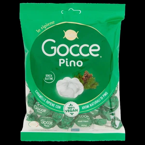 Caramelle Buste Fida Gocce di Pino 175 gr