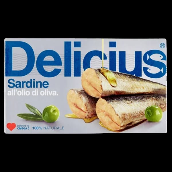 Delicius Sardine o o 120 gr