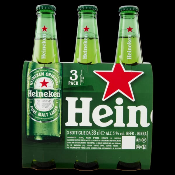 Heineken Birra 3 x 330 ml