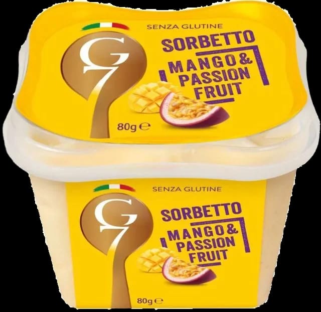 G7 Sorbetto Passione Fr Mango 80 gr