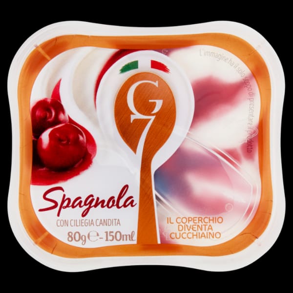 G7 gelato monodose Spagnola 80 g