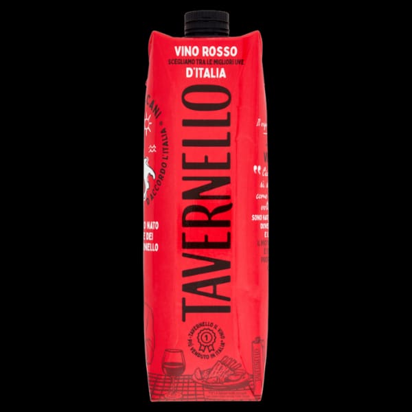 Vino Tavernello Rosso Brik 1000 ml