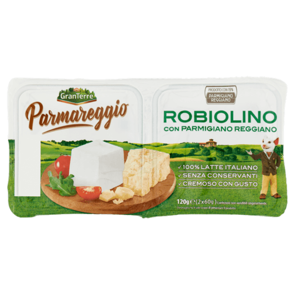 Parmareggio Robiolino con Parmigiano Reggiano 2 × 60 g