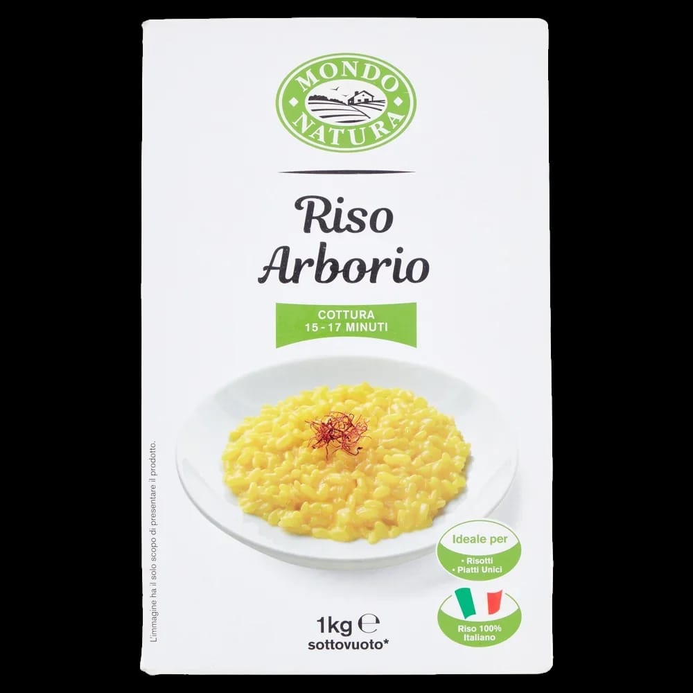 Mondo Natura Riso Arborio Sv 1000 gr