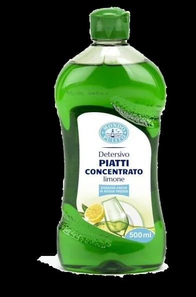 Mondo Pulito Detersivo Concentrato Piatti Limone 500 ml