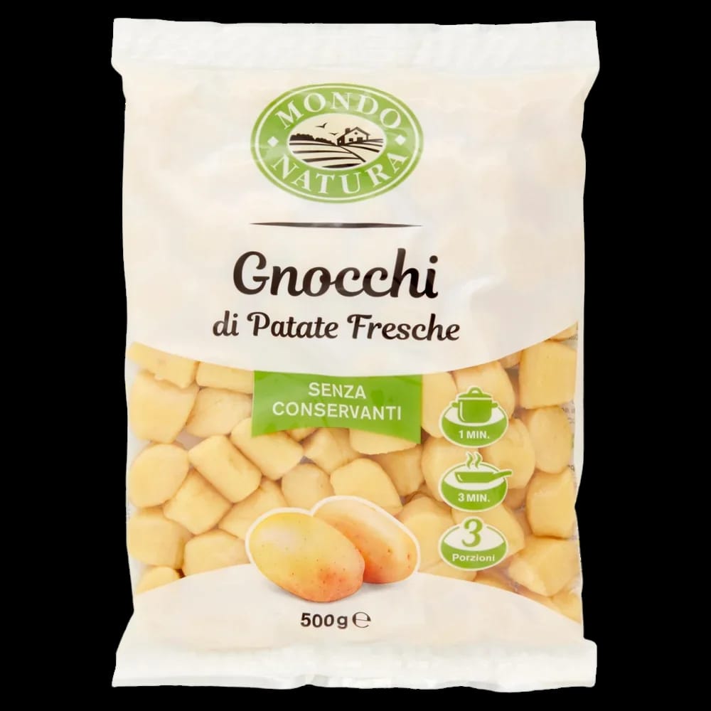 Mondo Natura Gnocchi di Patate 500 gr