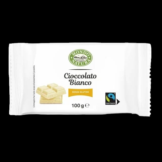Mondo Natura Tavoletta di Cioccolato Bianco 100 gr