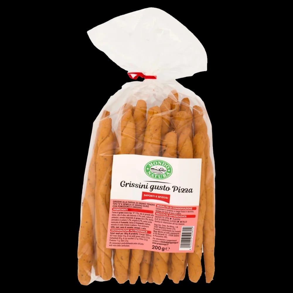 Mondo Natura Grissini Pizza 200 gr