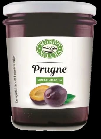 Mondo Natura Confettura Prugna 340 gr
