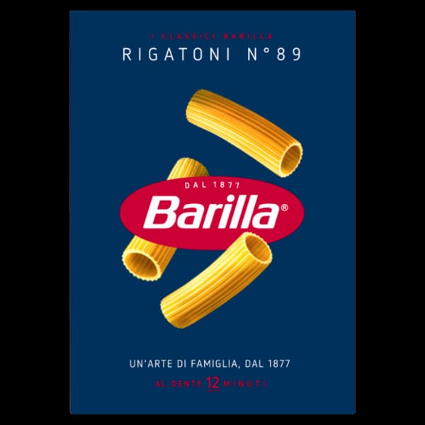 Pasta Barilla N°89 Rigatoni 500g