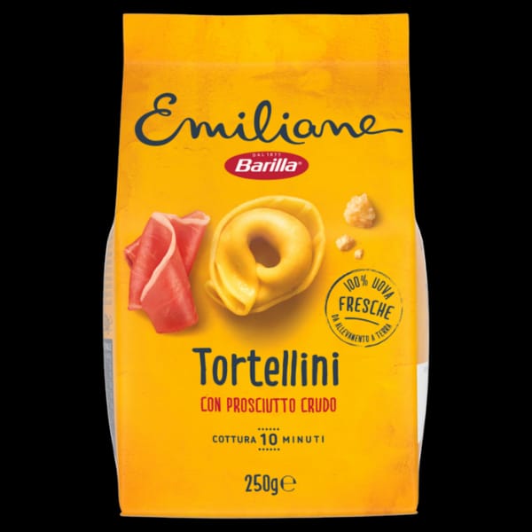 Tortellini Barilla con Prosciutto Crudo 250 gr