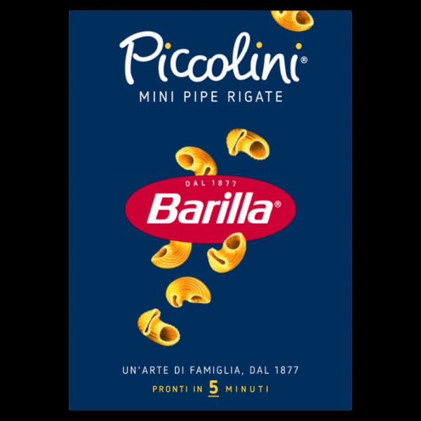 Barilla Semola Piccolini Pipe 20 500 gr