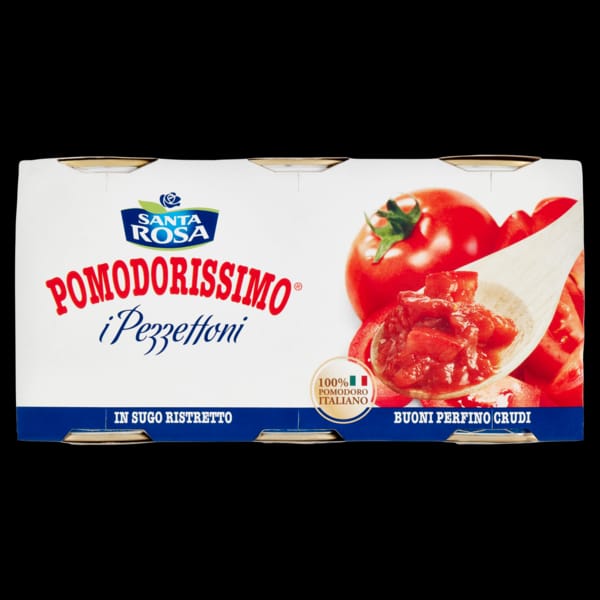 Pomodorissimo Santa Rosa Pezzettoni x 3 400 gr