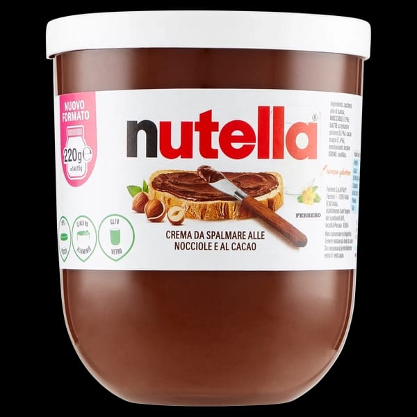 Ferrero Nutella Bicchiere Bibita 220 g