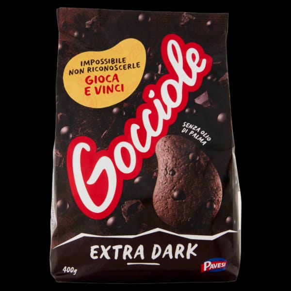 Gocciole Extra Dark Pavesi gr 400