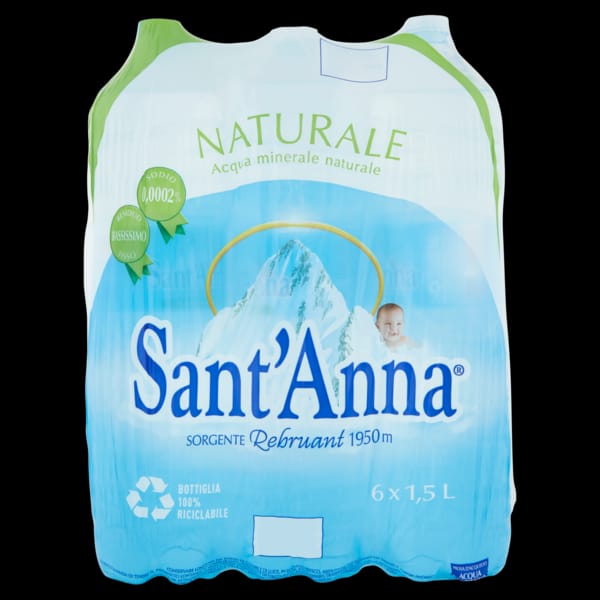 Acqua Sant Anna Naturale 1,5 lt