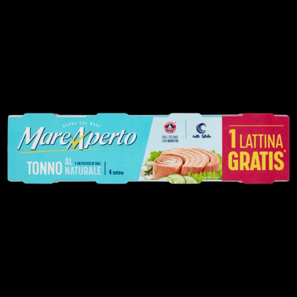 Mare Aperto Tonno 3+1 80 gr