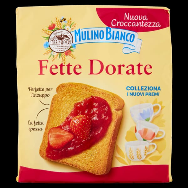 Fette Biscottate Mulino Bianco Dorate 36 Fette 315 gr
