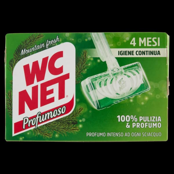 WC Net Profumoso Mountain Fresh 4 × 34 g