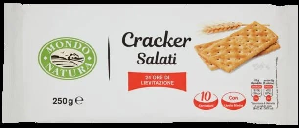 Mondo Natura Cracker Salati 250 gr
