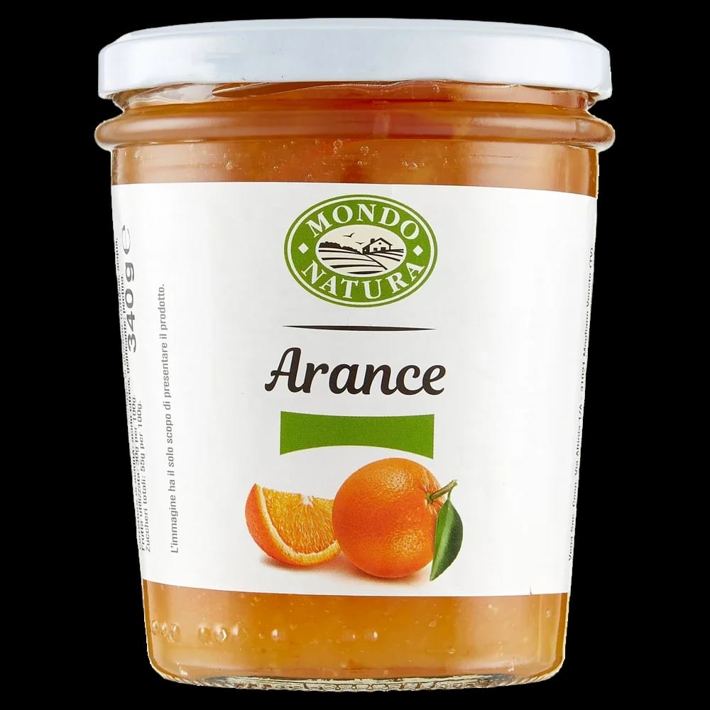 Mondo Natura Marmellata Arance 340 gr