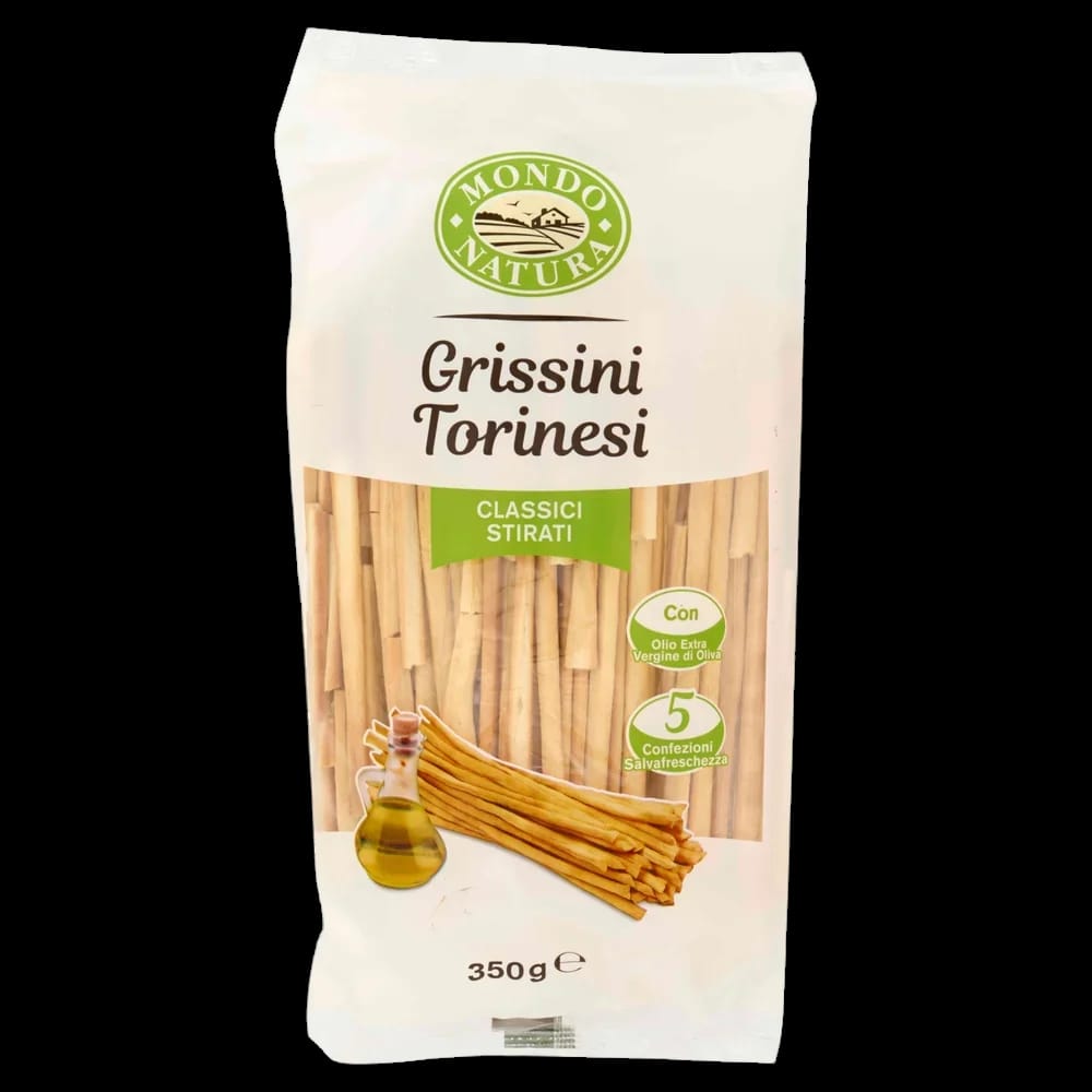 Mondo Natura Grissini Torinesi 350 gr