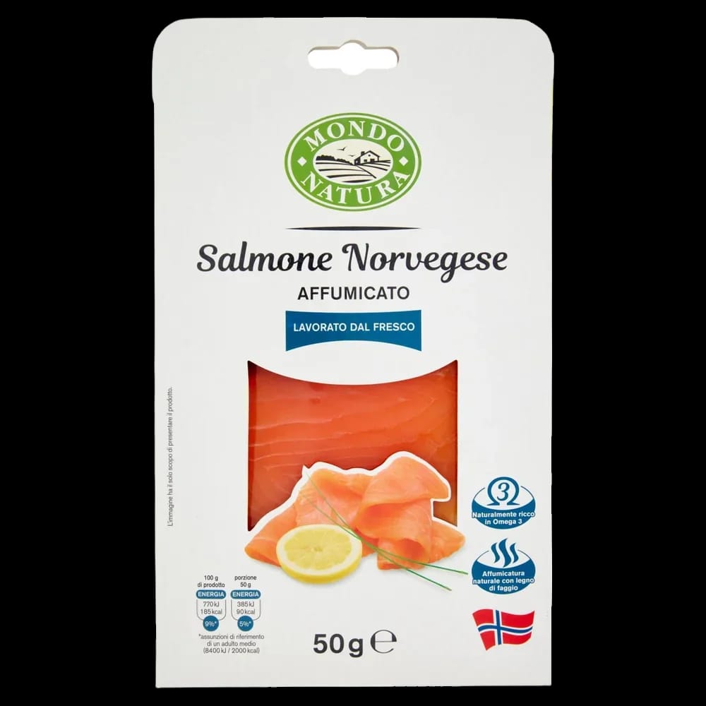 Mondo Natura Salmone Norvegese 50 gr