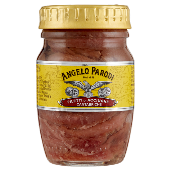 PARODI FILETTI ACCIUGHE CANTAB 90 GR