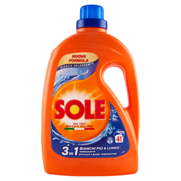 SOLE LAVATRICE LIQQUIDO BIANCO 41 L