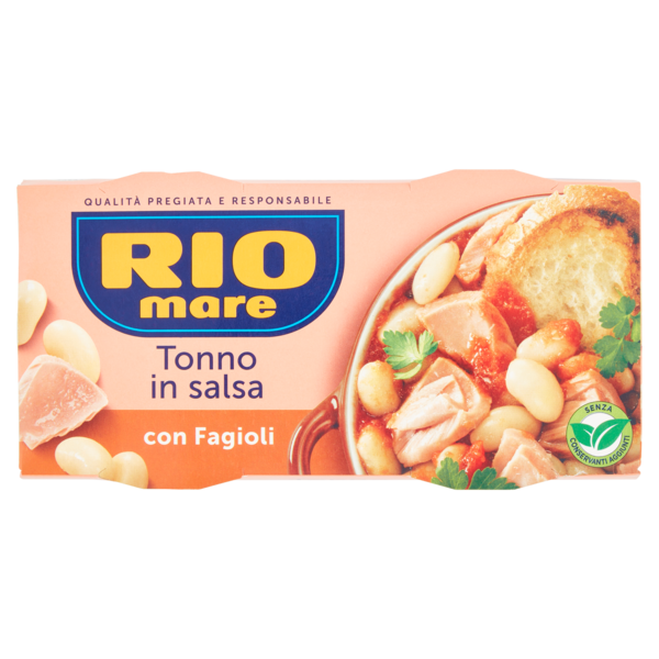 TONNO RIO MARE C/FAGIOLI GR.160X2
