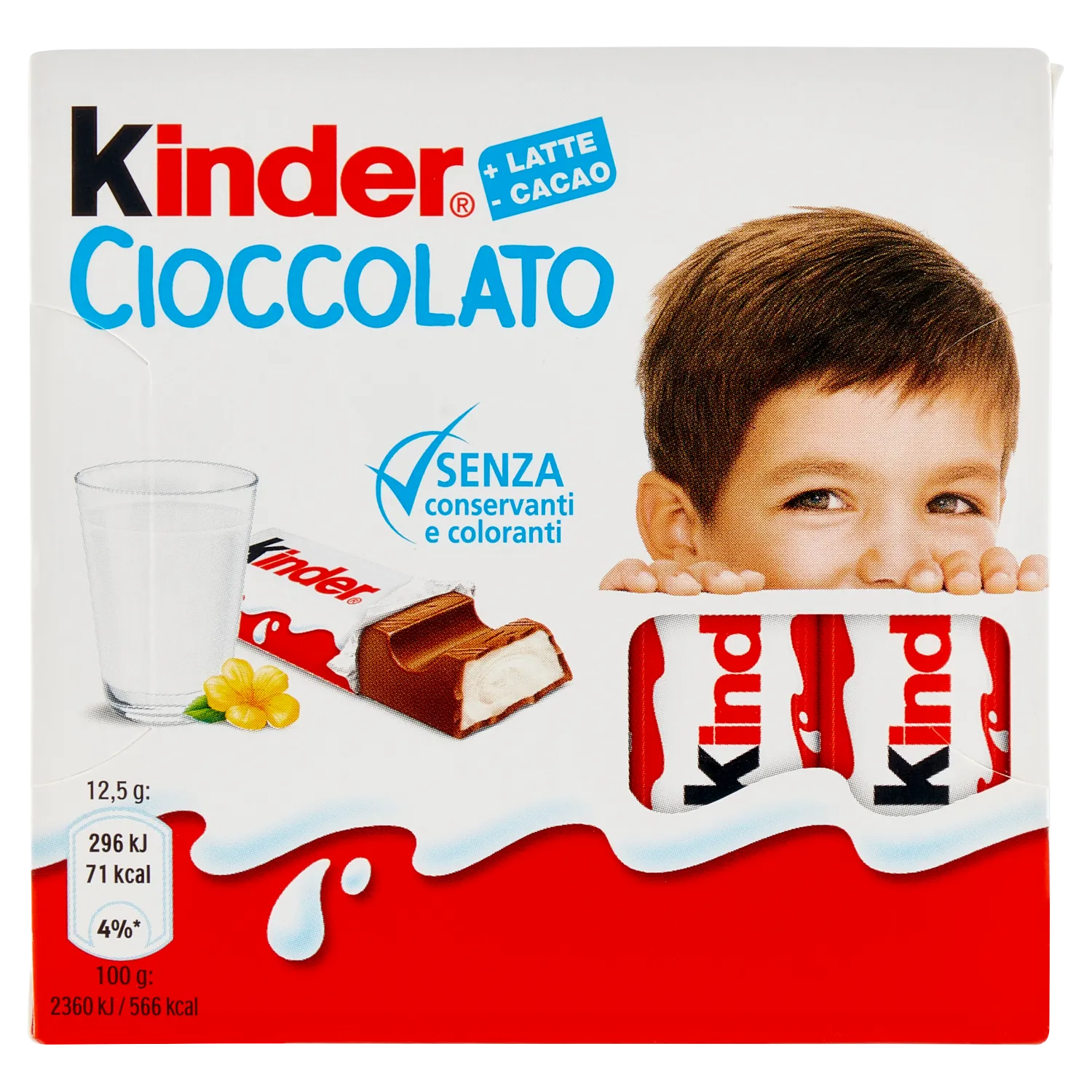 KINDER CIOCCOLATO T4X20